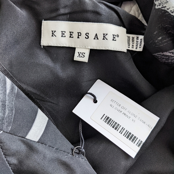 NWT - Keepsake floral open back knot cami - Picture 4 of 4